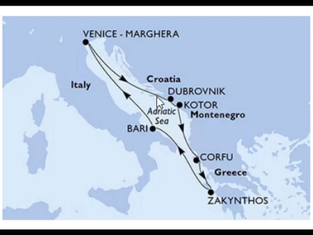 MSC Armonia iz Venecije 2024.