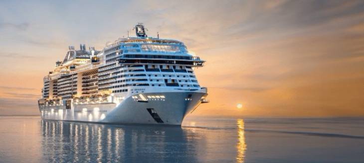 MSC Grandiosa iz Genove 2025.