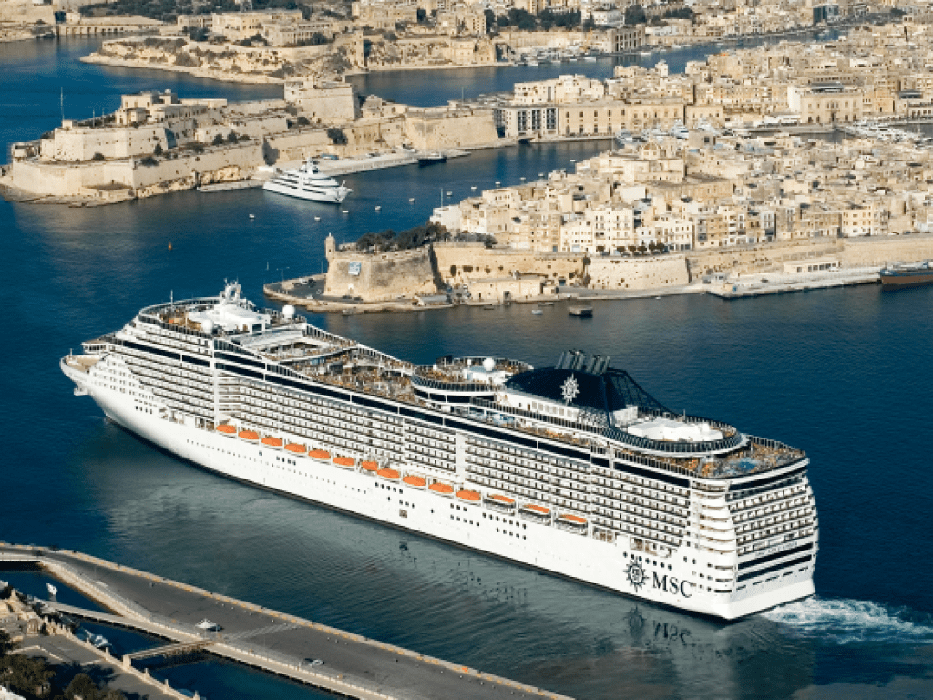 MSC Splendida iz Genove 2025.