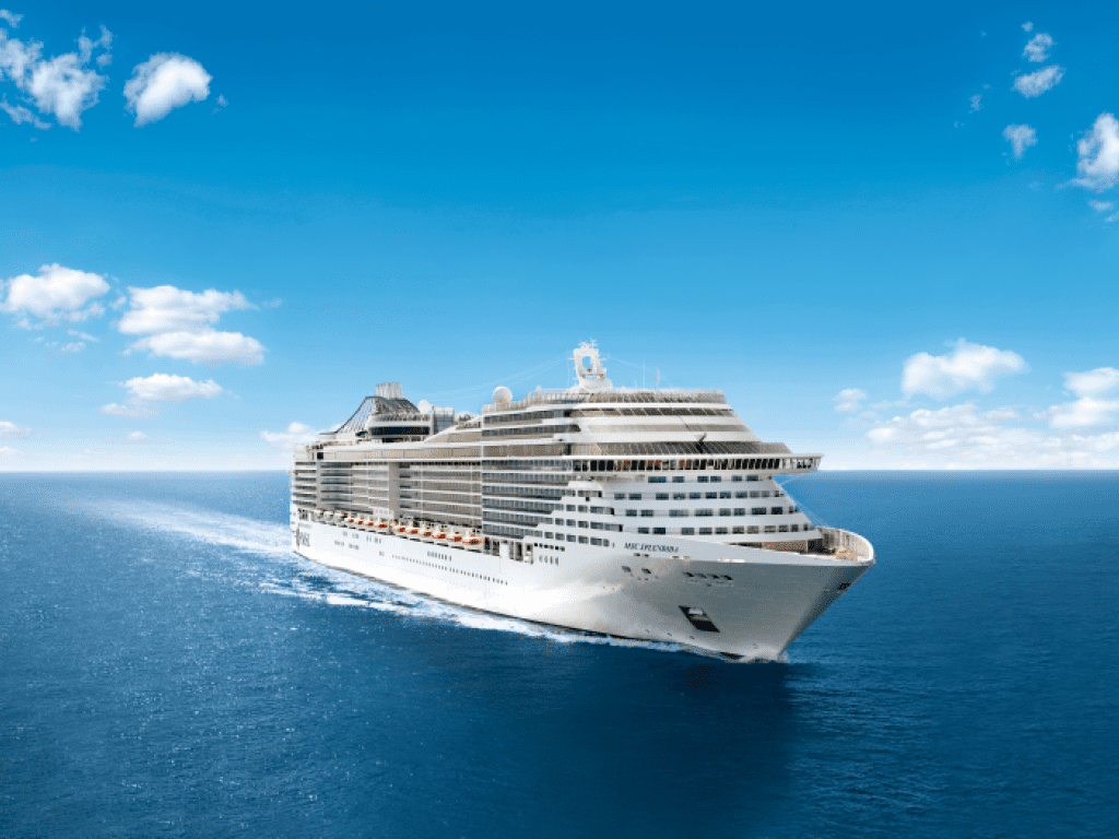 MSC Splendida iz Genove 2025.